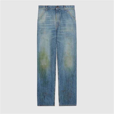 jeans sporchi di erba gucci|I jeans anni 2000 tornano nell'inverno 2025: 4 tendenze .